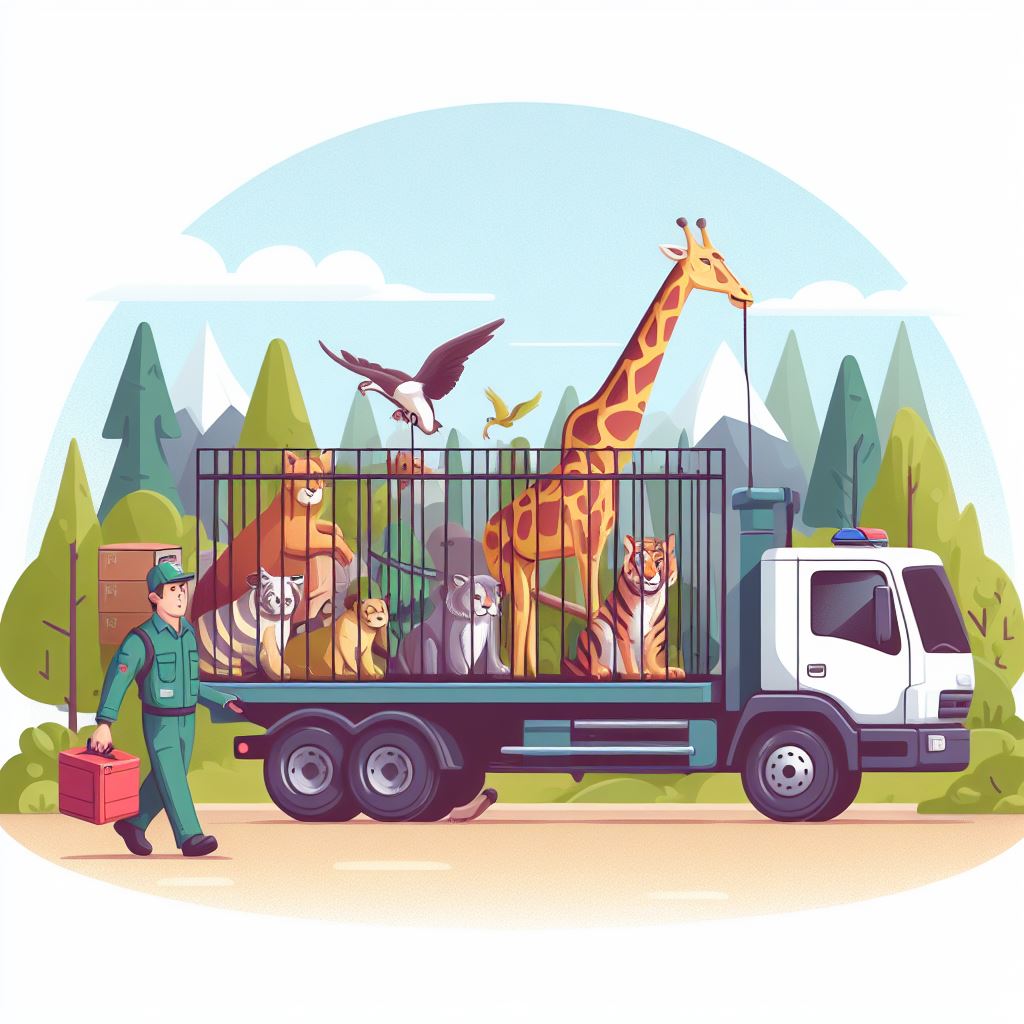 Mission soigneur animalier : Transport d'animaux sauvages - Zoo Academia