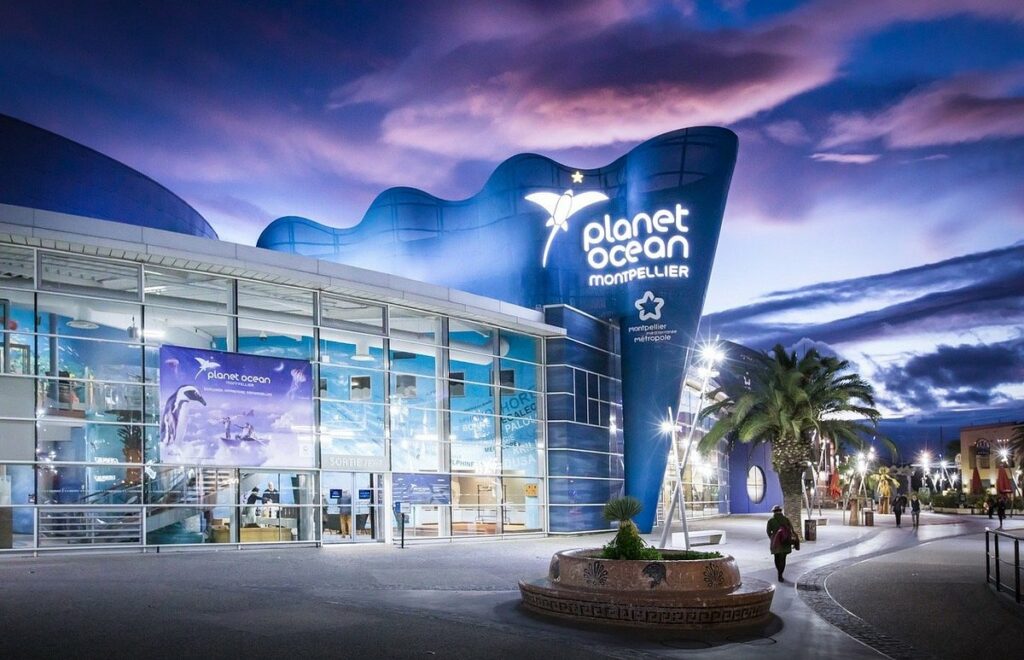 Le Planet Ocean à Montpellier est un des plus beaux et plus grands aquariums de France